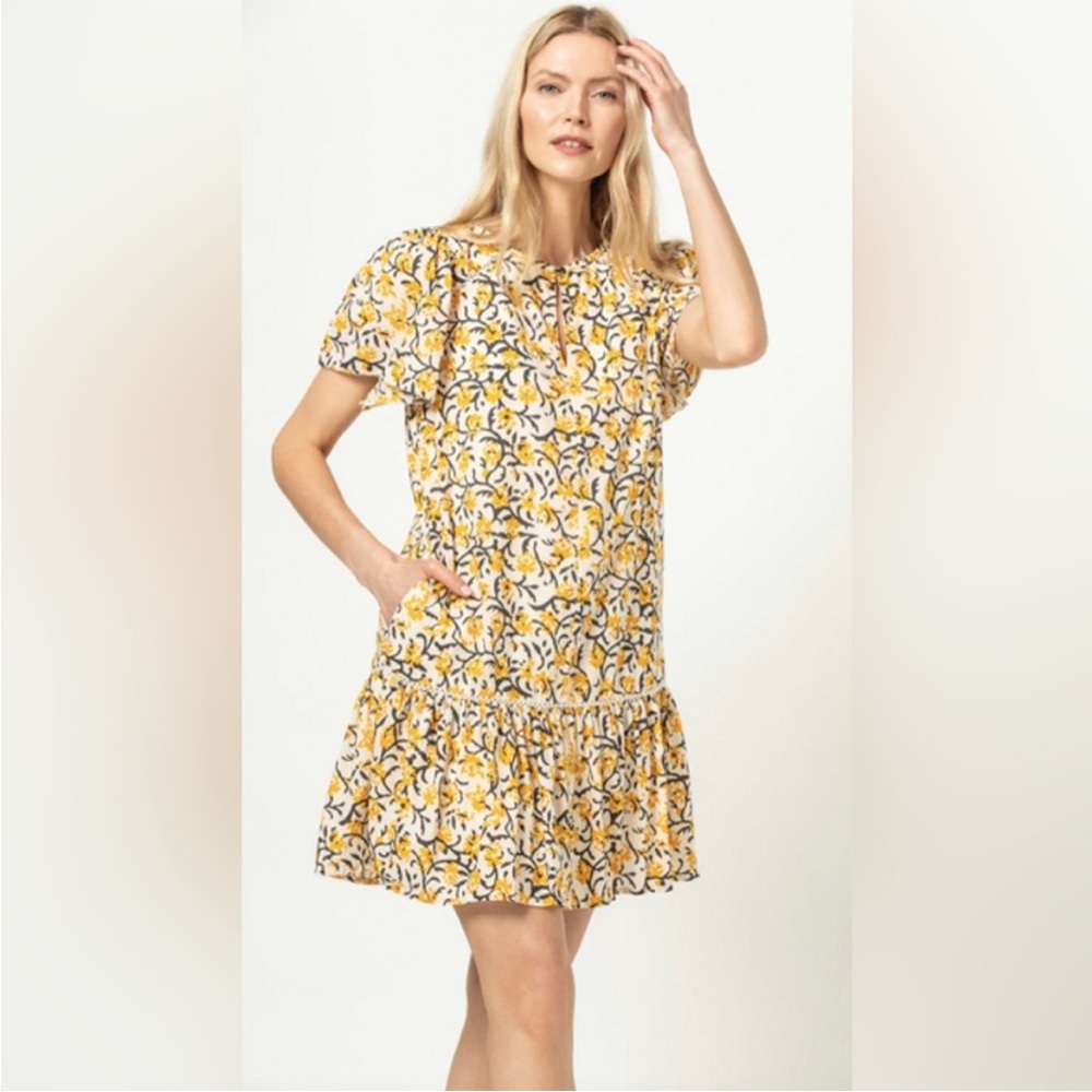 Lilla P Floral Mini Dress